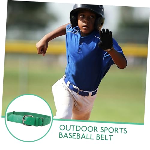 Kisangel Elastic Baseball Belt for Men and Women Adjustable Stretch Sports Belt Comfortable and Lightweight Nylon for Outdoor Activities and Casual Wear2