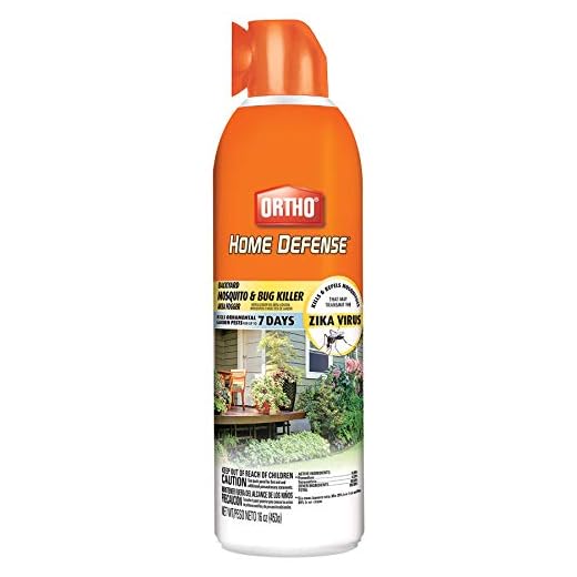 Ortho 0438006 Home Defense Backyard Mosquito & Bug Killer Area Fogger: Also Works on Gnats, Flies, Wasps, Mites & Stink Bugs, for Outdoor Use, 16 oz
