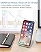 NANAMI Fast Wireless Charger, Qi Certified Charging Stand[with 20W PD Adapter] 7.5W Compatible with iPhone 17/17 Air/16/15/14/13/1,10W for Samsung Galaxy S25/S25 Ultra/S24/S23/S22/S21/S20/S10/Note 20