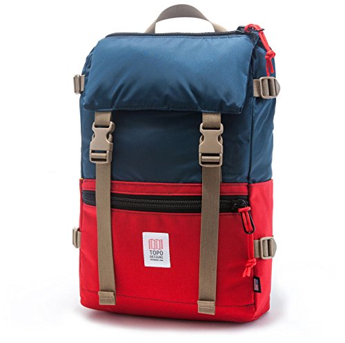 Topo Designs Rover Pack Navy/Red One Size #TOP19