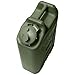 Scepter Portable Military Style Water Container for Camping & Outdoors, 5 Gallon, Green - Heavy-Duty Plastic Beverage and Hydration Dispenser for Outdoor Trip
