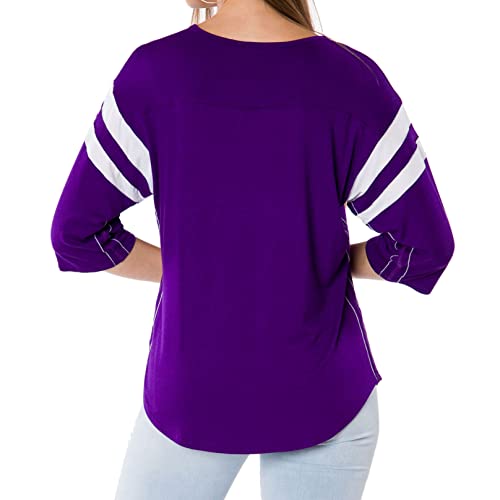 Flying-Colors-Womens-Kansas-State-Wildcats-Scoop-Neck-Jersey-Top
