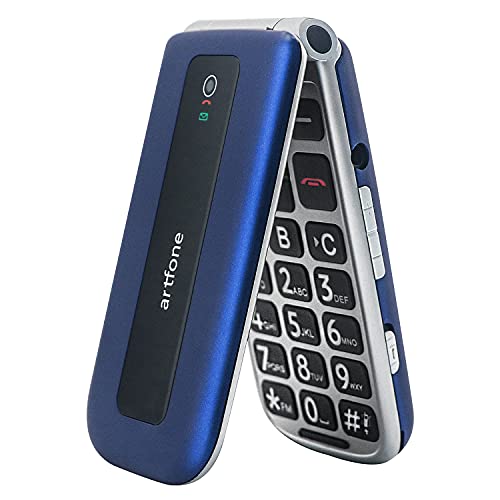 Téléphone portable senior à grand volume sonore écran 2.4 pouces et batterie 1000mAh artfone