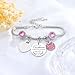 Astellea Pulsera con Iniciales para Profesoras Regalo para el Día del Maestro Pulsera Mujer Imagen de Astellea Pulsera con Iniciales para Profesoras Regalo para el Día del Maestro Pulsera Mujer