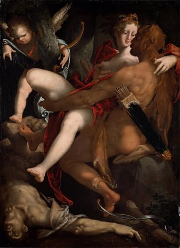 Tableaux Sur Toile Hercule Dejanire et Centaure Nessus Bartholomaeus Spranger Art Moderne