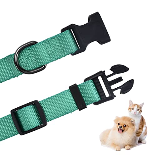 AUDWUD Thick Nylon Collar,Classic Adjustable Dog Collar in Multiple Colors,Suitable for Small,Medium and Large Dogs,4 Sizes - Image 4