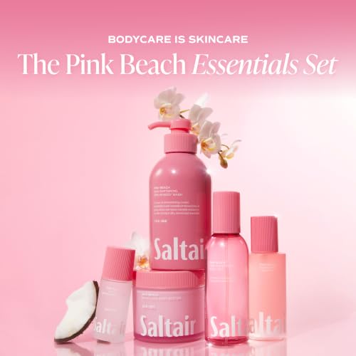 Image of Saltair Multi-Lipid Body Butter | Pink Beach Moisturizer | 10 oz | Creamy texture with conditioning ingredients for lasting hydration and a soft comfortable finish