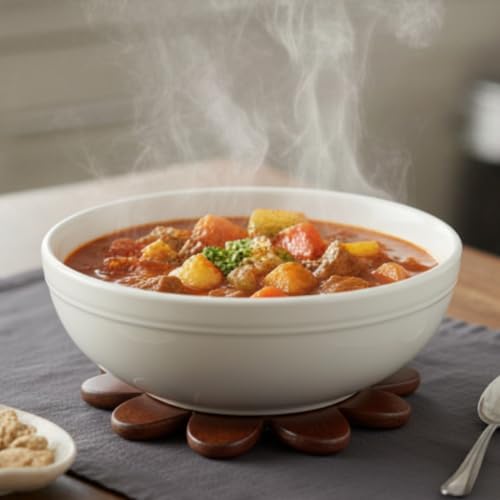 Save 65% on Wooden Tree Trivet Set of 4 for Hot Pots & Plates - Image 6