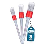 Chemical Guys, All in the Details Interior Detailing Brush Set, 3-Piece