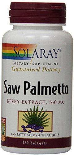 Solaray Saw Palmetto Berry Extract, 160 mg, 120 Count