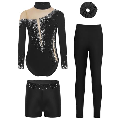 Unitards de gymnastique pour filles éliminant la gêne durant les acrobaties