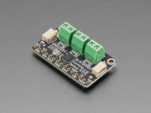 Adafruit INA3221 Dreifacher 0-26V DC ±3,2A Leistungsmonitor, STEMMA QT/Qwiic, 6062
