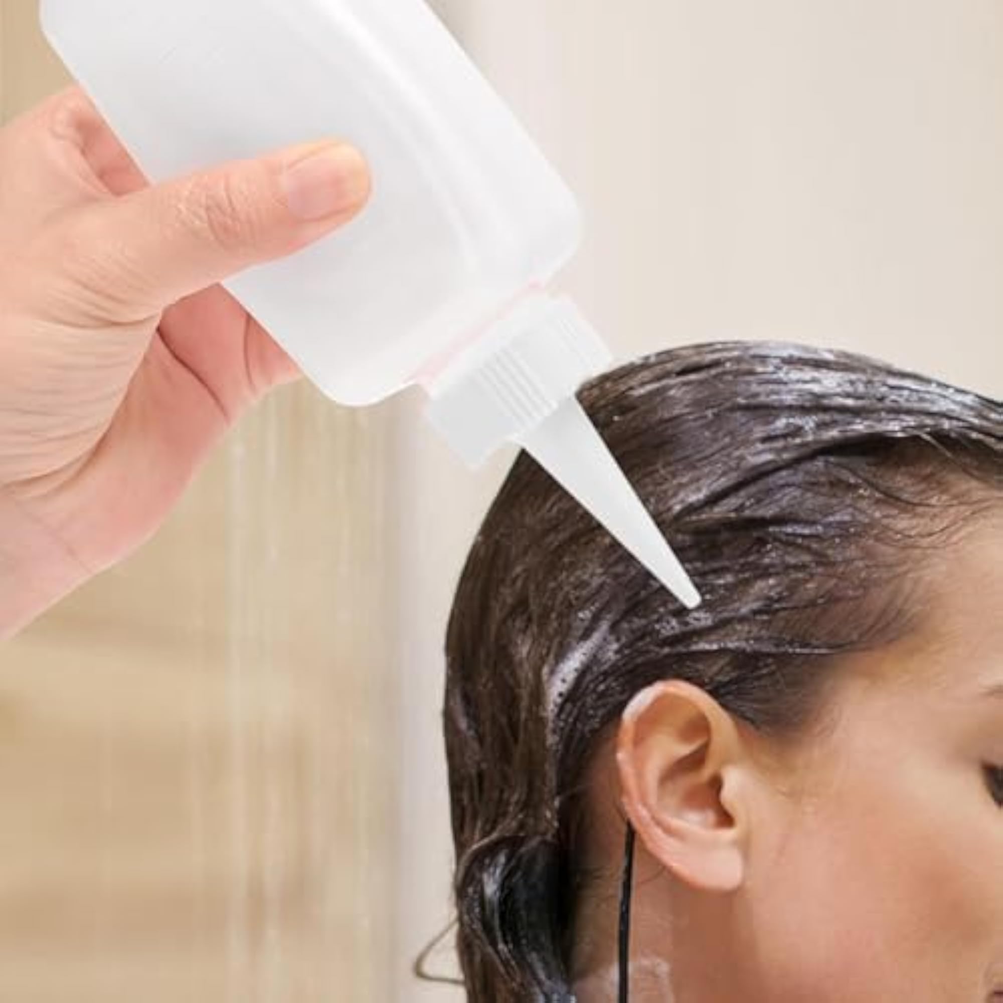 Graduated Applicator Bottle Set for Hairdressing