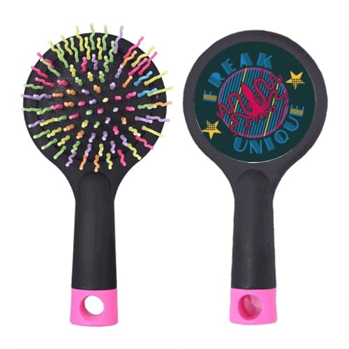 Brosse démêlante sans douleur à motif pieuvre pour cheveux emmêlés