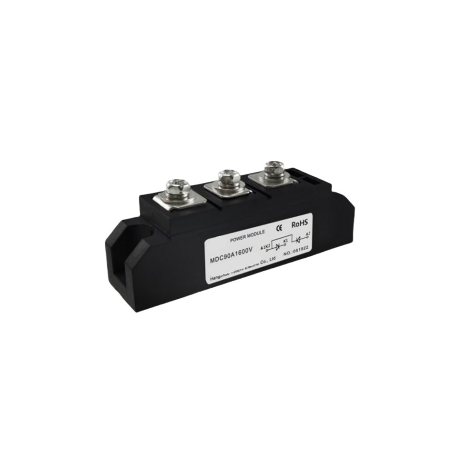Diodo rectificador MDC130A1600V de 130A y 1600V para puentes de diodos industriales