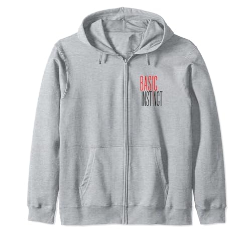 Basic Instinct Ice Pick Logo Zip Hoodie