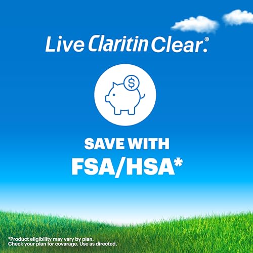 Image of Claritin Liquid, Allergy Medicine for Adults, 24-Hour Non-Drowsy Loratadine 5mg, Antihistamine, Cooling Honey Flavored, 8 fl. oz (Pack of 2)