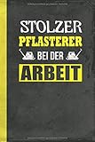  Stolzer Pflasterer Bei Der Arbeit: Kalender Terminplaner (Pflasterarbeiten Taschenkalender, Band 1)