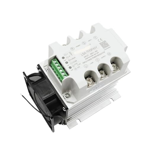 Régulateur de puissance Thyristor LAS-TH3P gradateur triphasé 40A à refroidissement actif