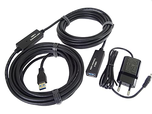 Cable alargador USB activo de 20m PremiumCord: di adiós a las pérdidas de señal a larga distancia 5