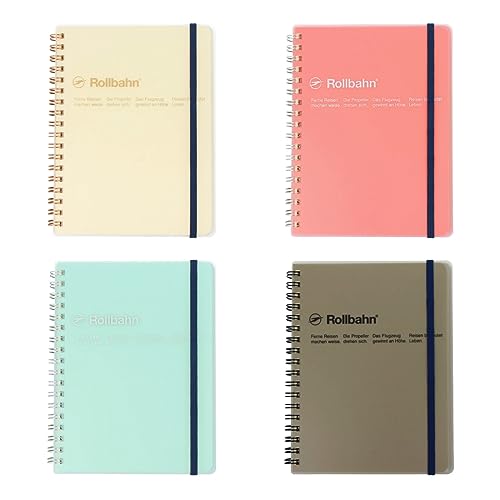 Cahier Rollbahn Spiral Clear Delfonics Bleu pour gérer vos notes