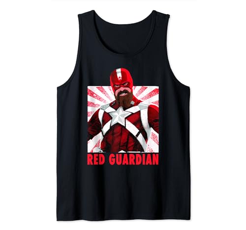 Débardeur Black Widow Red Guardian au motif portrait graphique unique