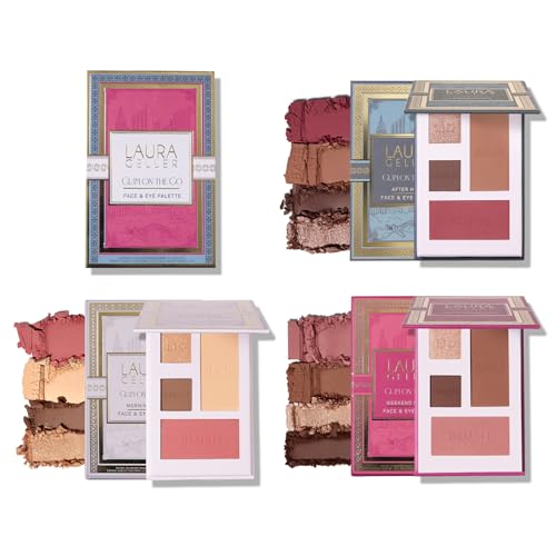 LAURA GELLER NEW YORK Glam On the Go Eyeshadow & Blush Palettes - Each Set Includes Three Palettes -...