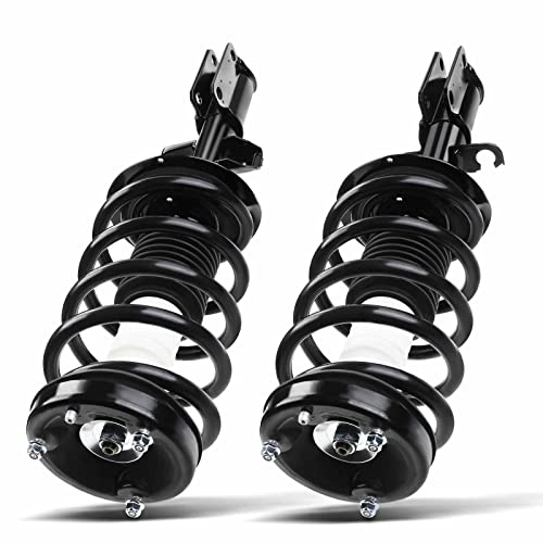 A-Premium Front Strut Assembly Compatible with BMW X5 [3.0L] 2001-2005, E53 Series - 2x Replacement Suspension Complete Strut Shock Absorber with Coil Spring