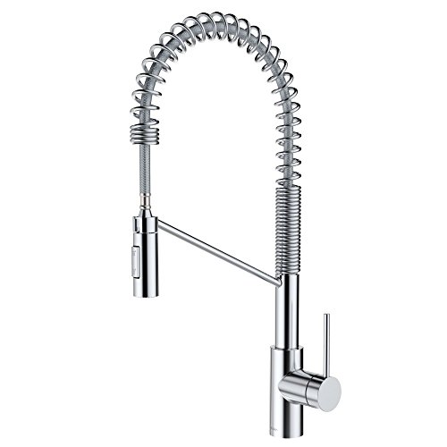 Kraus KPF-2631CH Single Handle Commercial Kitchen Faucet with Pull-Down Spray Head