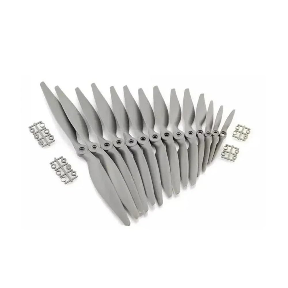 Hélice De Avión Eléctrica RC, Varios Tamaños (8040/8060/9060/1050/1070/1150/1170), Componente Salida Potencia Propulsión Fibra Vidrio Nailon, 2 Uds(2pcs 1680)