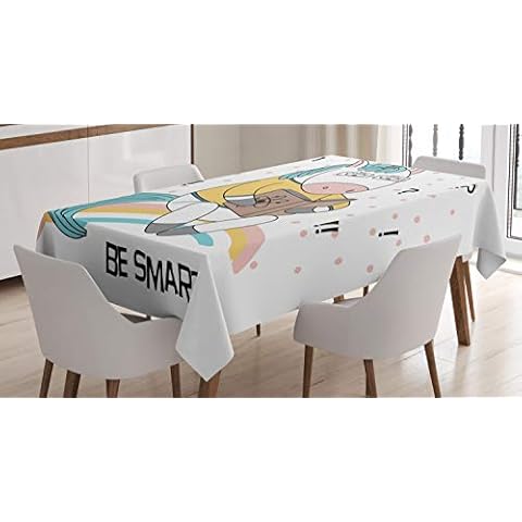 ABAKUHAUS Friki Mantele Unicornio Arco Iris Física Cover