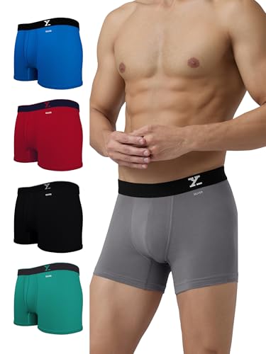 Image of XYXX Men's Aero Super Combed Cotton Regular Fit Solid Antibacterial Trunk