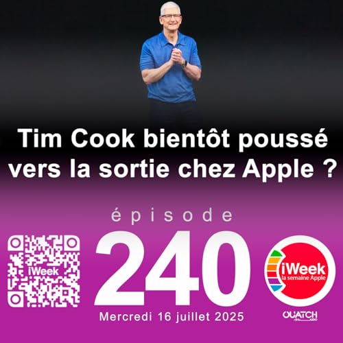 『Tim Cook bientôt poussé vers la sortie au profit d’un nouveau CEO plus orienté produits ?』のカバーアート