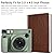 Fintie Wallet Photo Album for Fujifilm Instax Wide 300, Polaroid OneStep 2-64 Pockets (Snap Fastener) Album, Compatible with Polaroid POP, Originals 600 Camera 3.5x4.5 Inch Film (Vintage Brown)