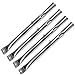 Zljoint Pipe Burner (4-Pack) for Charbroil 463241013, 463241113, 463241313, 463241314, 463241413, 463241414, 463449914, 466241013, 466241313, 466241413, Charbroil Part NO.: G527-2200-W(15 15/16" X 1")