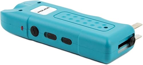 Miniatura 5 de Police Stun Gun Burn Pepper Spray Combo Mujeres Hombres Autodefensa - 628 Azul