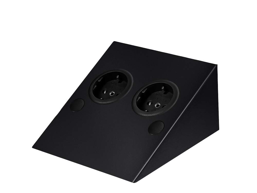 ST/2 889 SI Steckdosenelement schwarz