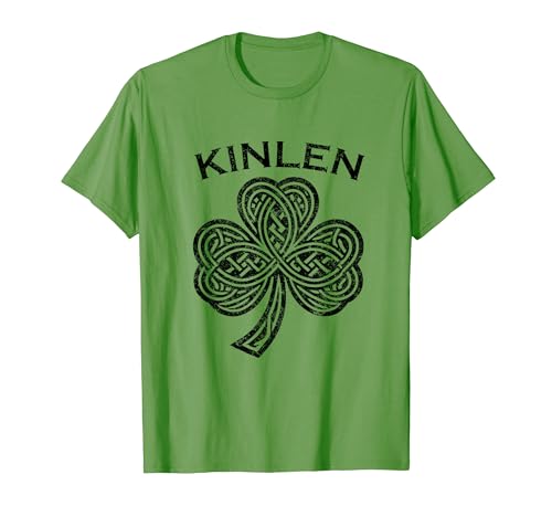 Kinlen Family Last Name Irish Ireland Celtic T-Shirt