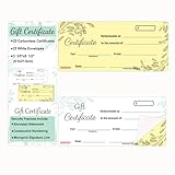 Gift Certificate Book with...