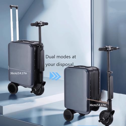 Electric Luggage Boardable Intelligent Cycling Suitcase 20L Ultra Large Capacity Trolley Case Sitting Adult Child Mobility Locking Luggage Range Of 13km3