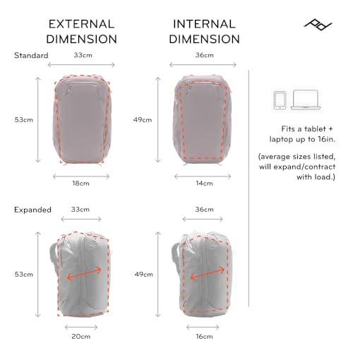 Sac à dos Peak Design Travel Backpack 45 - vue 6