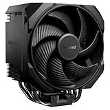 dark rock pro tr4 6 caloducs en cuivre et des lamelles en aluminium dense dissipent efficacement la chaleur. Un revêtement en céramique noire améliore le transfert de chaleur et maintient le processeur plus frais en permanence.
