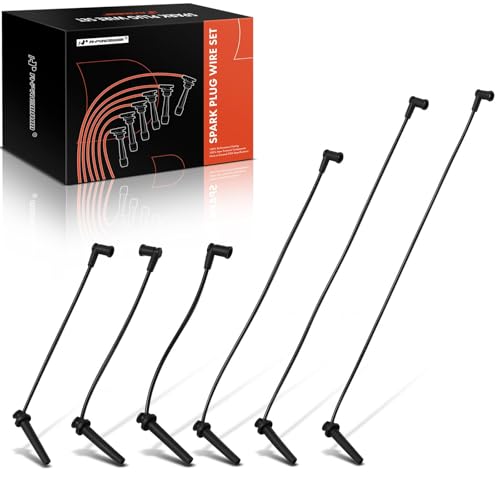 A-Premium Ignition Spark Plug Wires DOHC Compatible with Ford Taurus & Mercury Sable 2001 2002 2003 V6 3.0L