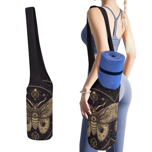 Sac tapis de yoga en toile supérieure d'une grande résistance avec sangle de portage
