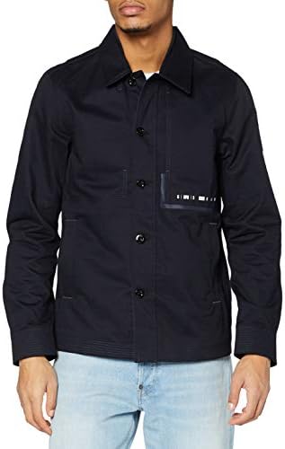 navy overshirt jacket