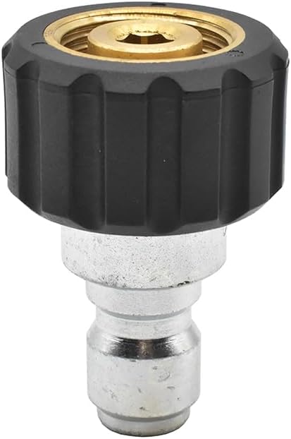 Interstate Pneumatics PW7156 3/8 Inch Steel Plug x M22 Female Threads