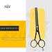 MJW Haarausdünnungsschere – Haarschneideschere aus Edelstahl, professionelle Friseurschere zum Verblenden, ideale Schere zum Strukturieren und Schichten für Männer und Frauen