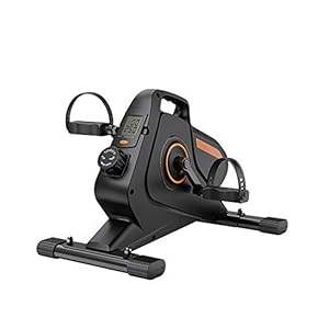 Machine elliptique sous-jacente, Tenue Portable/Standing Mini-ellipticale intérieure, exerciseur de pédale avec Moniteur d&rsquo;affichage, résistance magnétique réglable au Niveau, entraîneur de r