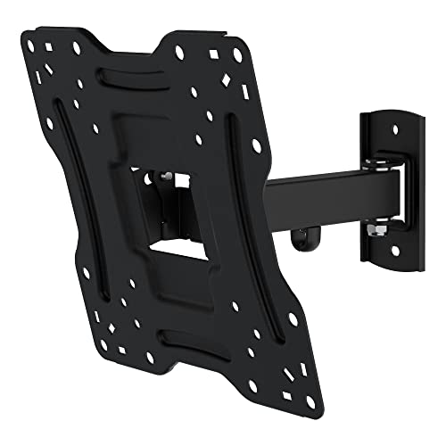 AVF TV and Monitior Mount - For Screens Up to 43" and 20kg - Multi Position Extendable Black Wall Bracket - Universal VESA 75x75mm to 200x200mm - Fixings Provided - MRL23