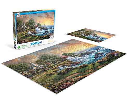Ceaco - Thomas Kinkade - Seaside Haven Jigsaw - 2000 Piece Jigsaw Puzzle